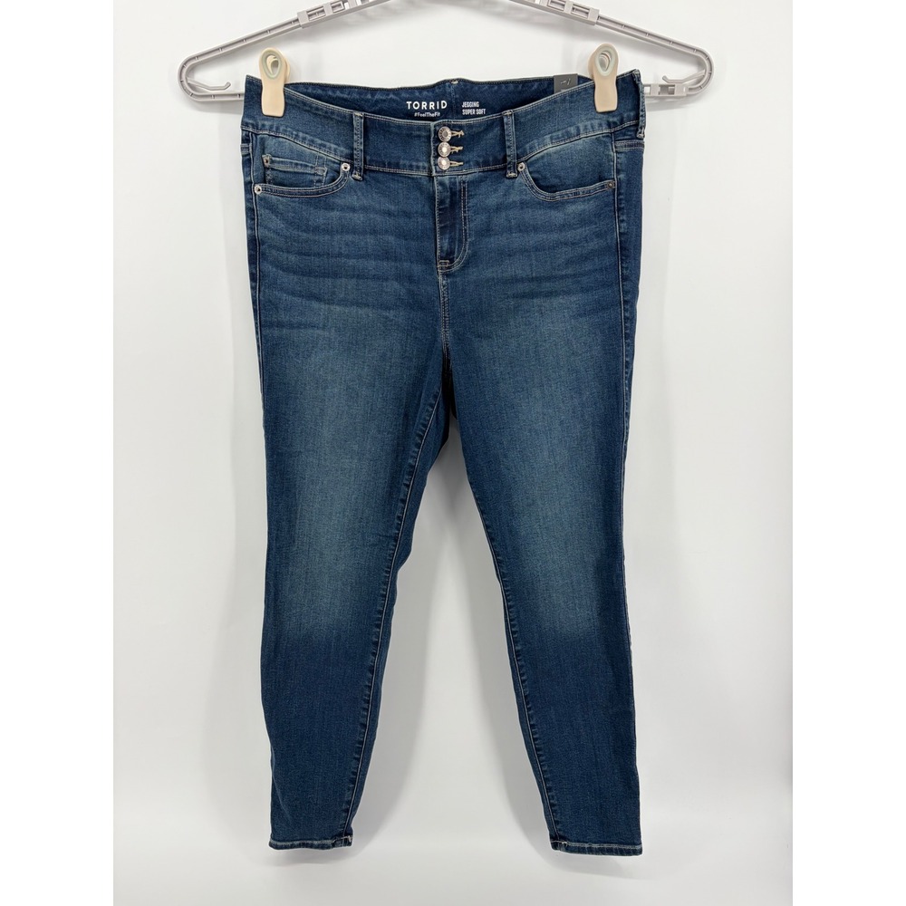 Torrid Womens Denim‎ Jegging Super Soft Jeans Blue Size 18R